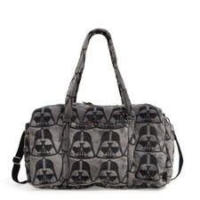 Vera Bradley Darth Vader Star Wars Large Duffel Bag Soft Black/gray