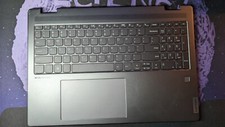 Upper Case Palmrest Backlit Keyboard Lenovo Yoga 7 16IAH7 5CB1J03930 Arctic Grey