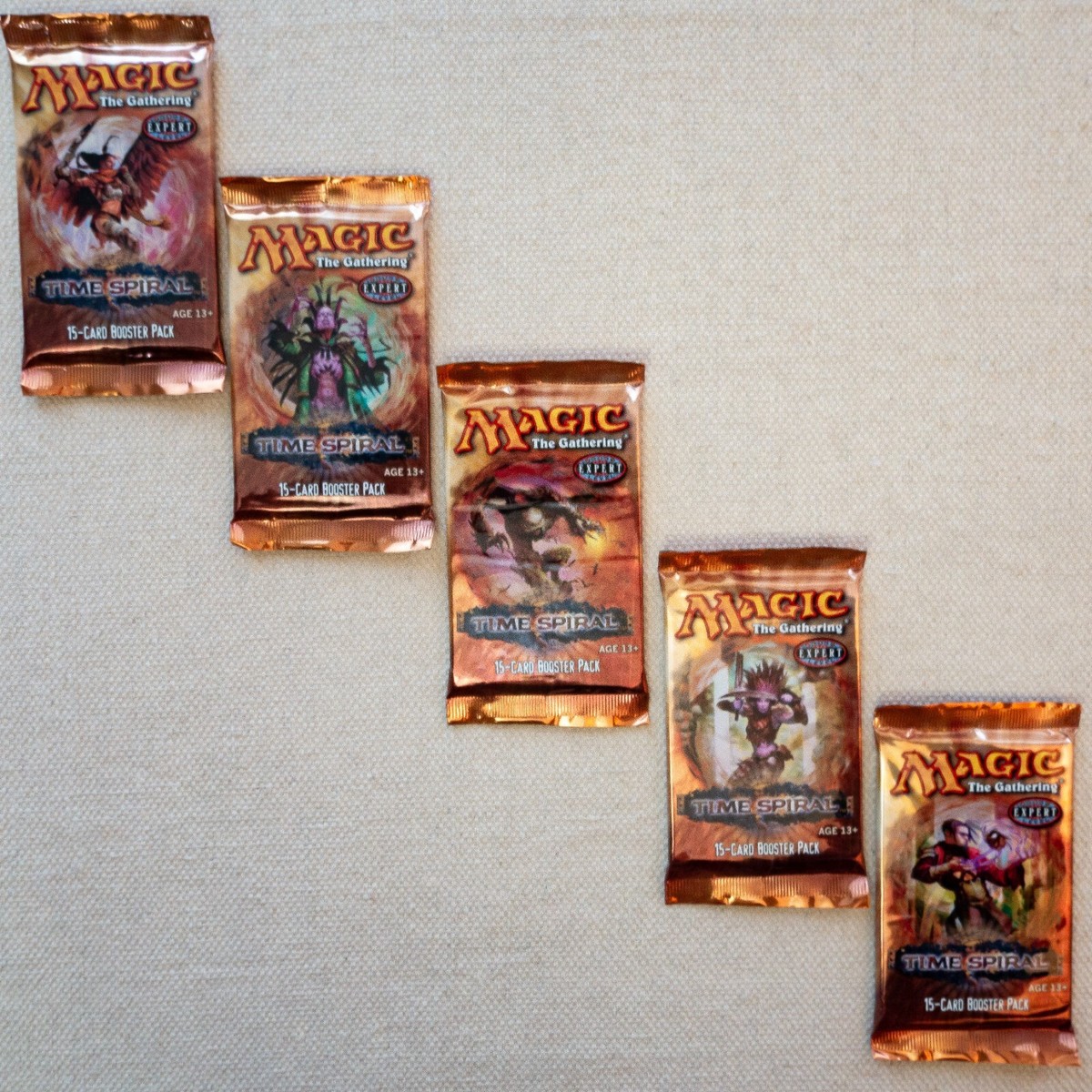 time spiral booster box Modern set foils Magic: The Gathering TCG Time
