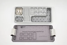 Dental Implant and Endodontic Restorative Instrument and Component Tray