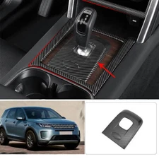 For Discovery Sport 2020-2023 Carbon Fiber Middle Console Gear Shift Frame Trim