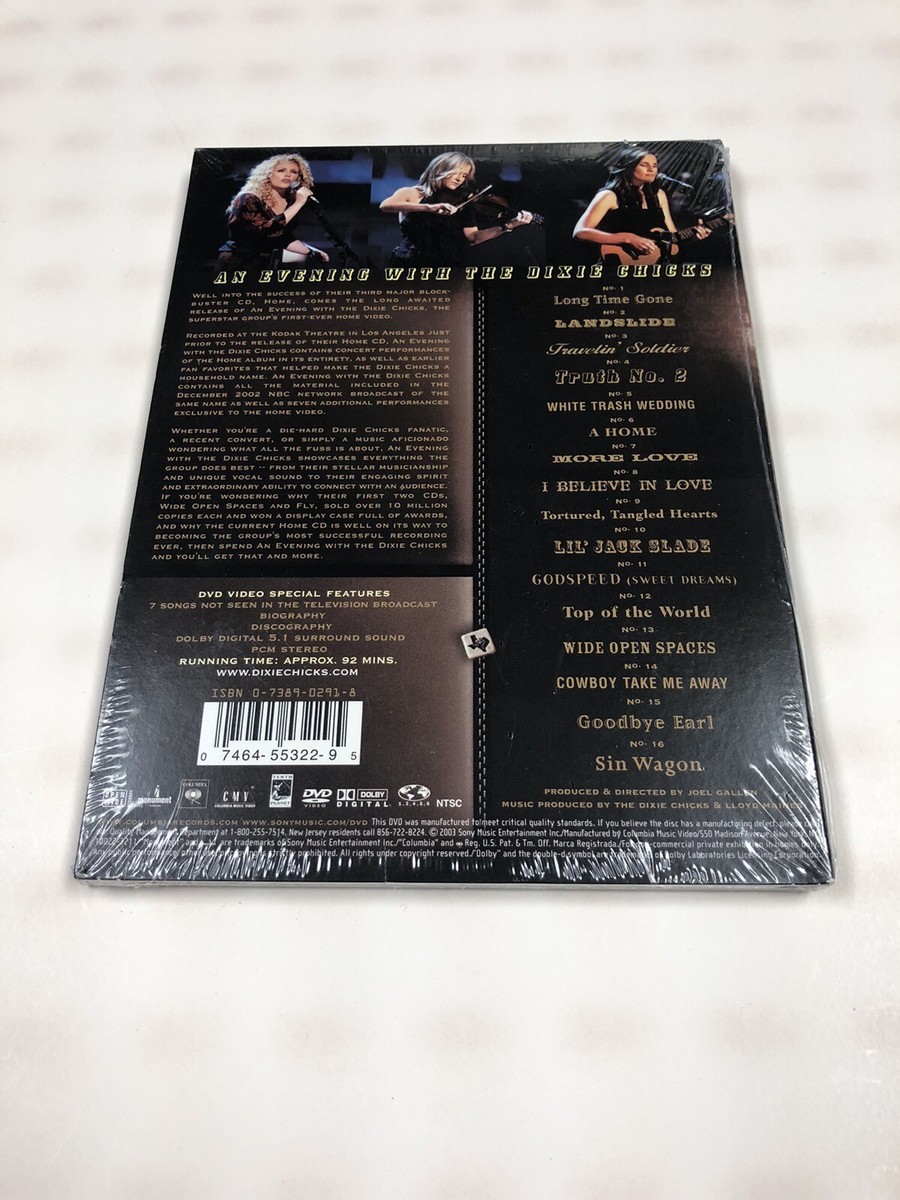 Dixie Chicks - An Evening With The Dixie Chicks DVD (New