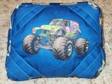 MONSTER JAM GRAVE DIGGER TABLET PILLOW