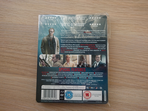 Tinker Tailor Soldier Spy 2011 Blu-ray Steelbook Studio Canal Le Carre LIKE NEW - Picture 2 of 6