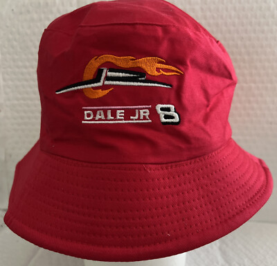 Dale JR #8 Red Sun Hat