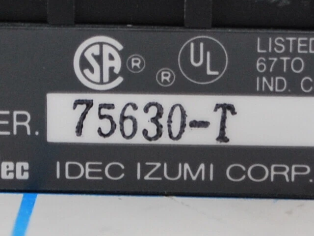 PFJ-T162U / EXPANSIÓN UNIDAD SALIDA TRANSISTOR IDEC / IDEC IZUMI CORPORATION Foto 2 de 4