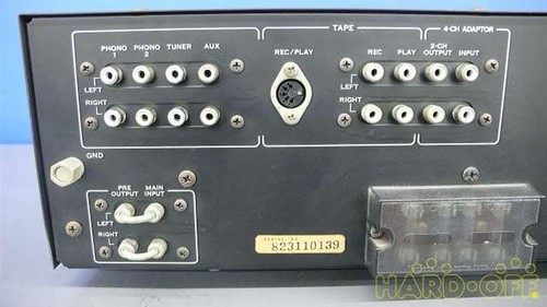Amplificador integrado Sansui AU-6500 negro usado - Imagen 8 de 13