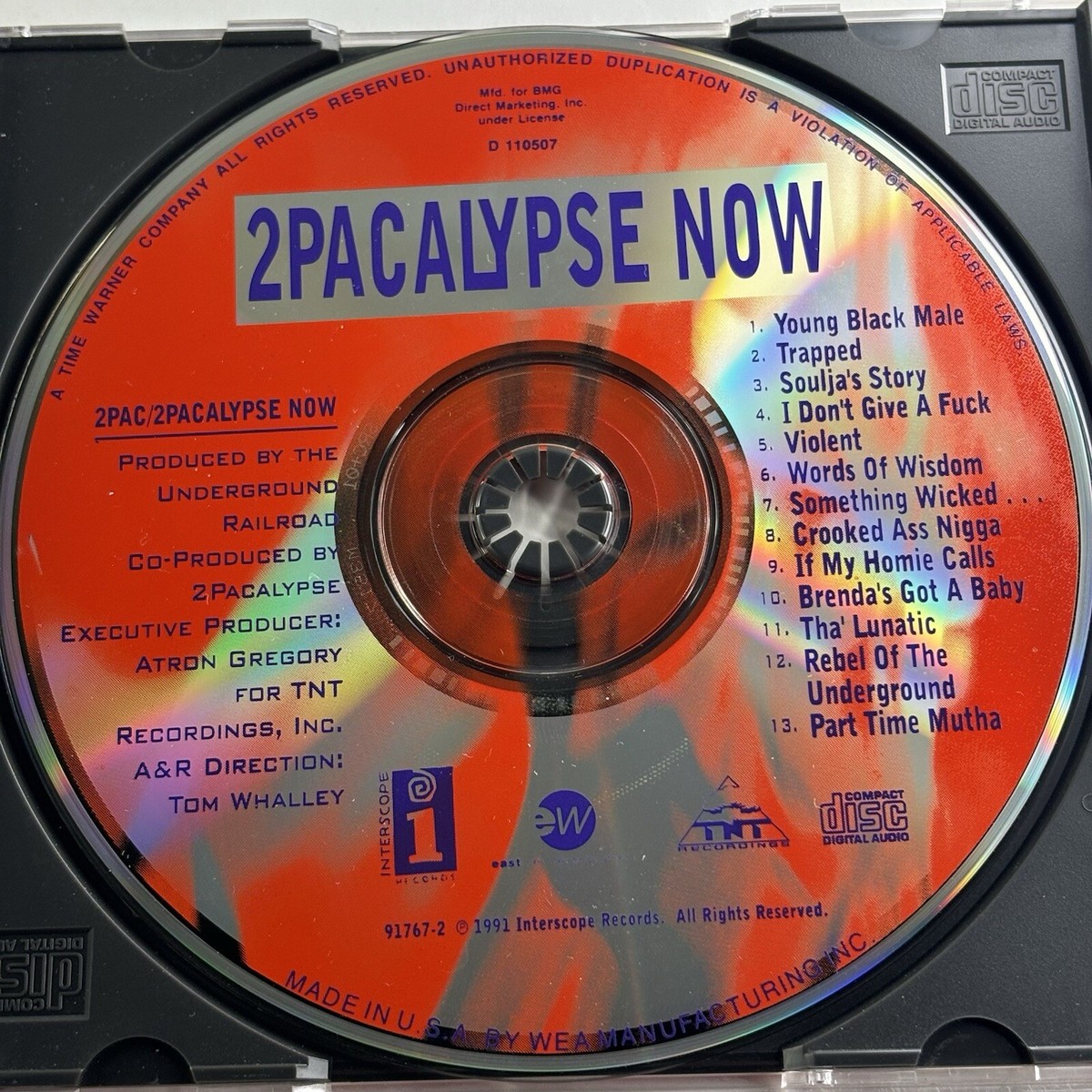 2pac Tupac - 2pacalypse Now cd - 1991 | eBay