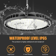 240 Watts UFO LED High Bay Light 33600lm (Eqv.1000W MH/HPS) 5000K Warehouse Lamp
