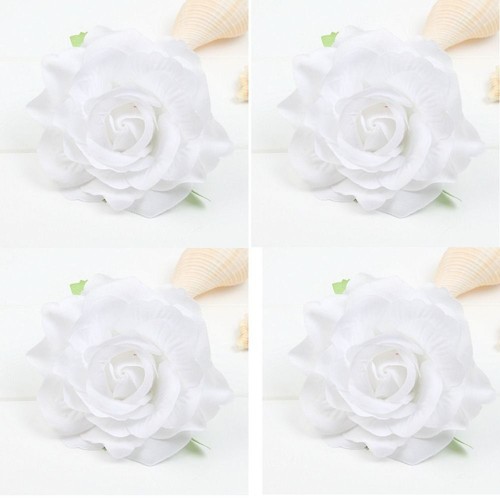 Bridesmaid Party Bridal Rose Flower Hairpin Brooch Wedding Hair Clip - Picture 21 of 30