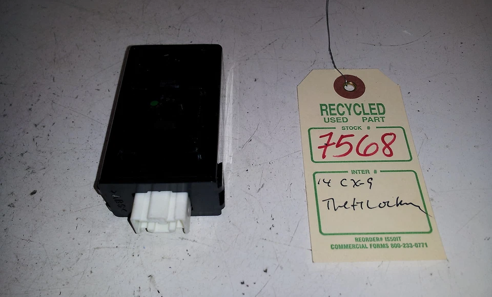 Mazda CX-9 2014 módulo de control de entrada eléctrico sin llave OEM TD116750A #7568 Foto 4 de 4