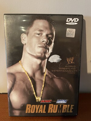 WWE Royal Rumble 2004 (DVD, 2004) Cena Benoit WWF UK Pal