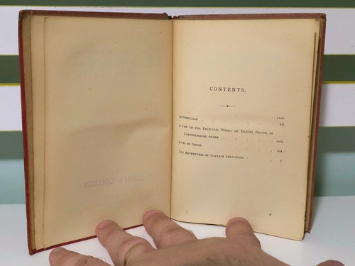 The Life, Adventures, and Piracies of the Famous Captain Singleton! 1887 HC Book - Picture 6 of 7