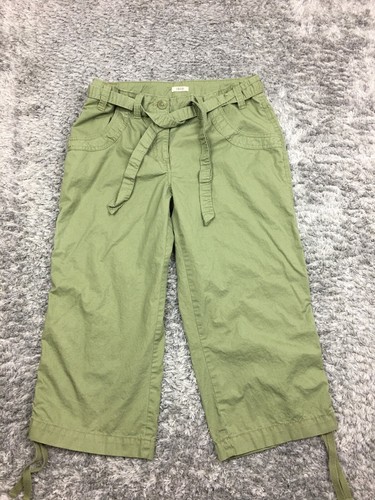 Izod Capri Pants Size 6 Khaki Green 
