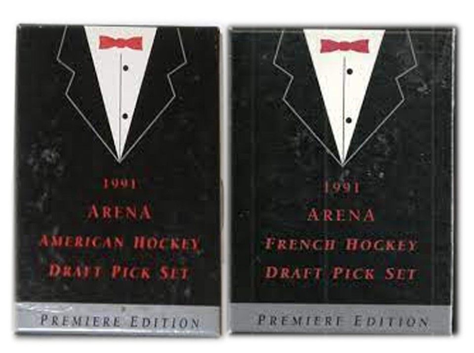 1991 Arena Draft Tuxedo Hockey Cards U-PICK Prospects Stars NHL American French