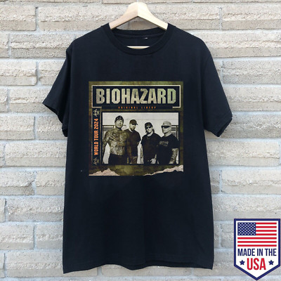 Biohazard Band World Tour 2024 T Shirt Full Size S-5XL PP1159 | eBay