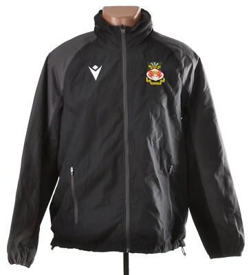 Veste De Pluie Wrexham FC – Macron – Années 2010 – Taille M – Noir – Entraînement