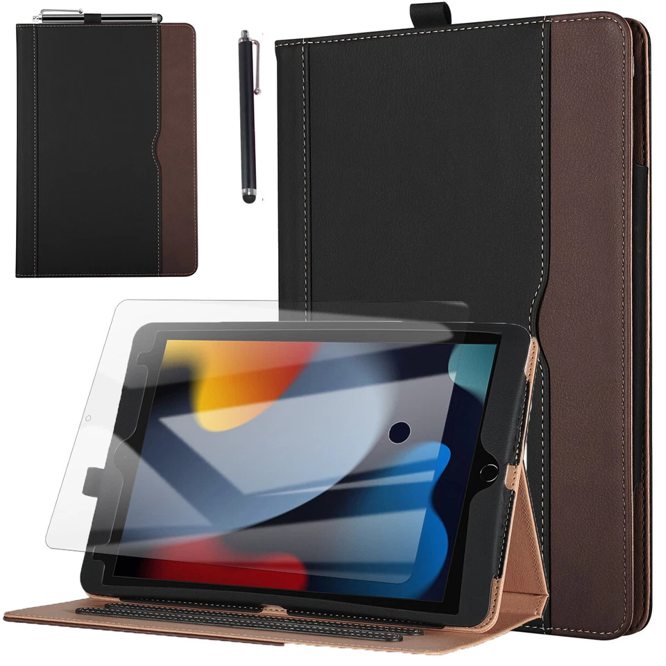 For iPad 2/3rd/4th/7th/8th/9th/Pro Smart Case Shockproof Stand Full Body Cover - Image 2 of 4
