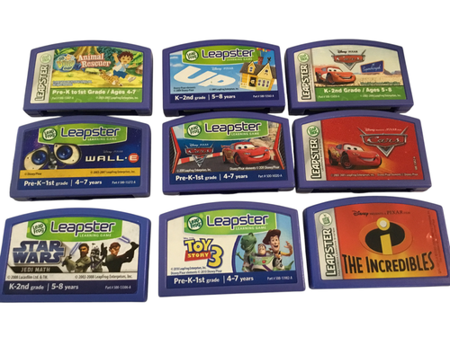 Leapfrog Leapster 10 Games - Toy Story 3, Cars, Star Wars, Incredibles & More - Picture 5 of 5