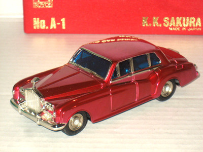 K.K.Sakura 1965 Rolls Royce Silver Cloud III 3 Diecast 1/43