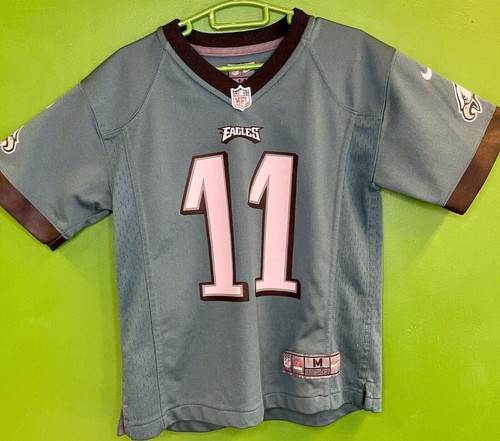 NFL Philadelphia Eagles C. Wentz #11 Game Jersey Kids' Medium 5-6 - Picture 2 of 7