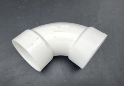 (10 Pack) Ipex 3'' (dwv) Pvc 90deg Elbow Medium Sweep, 755088