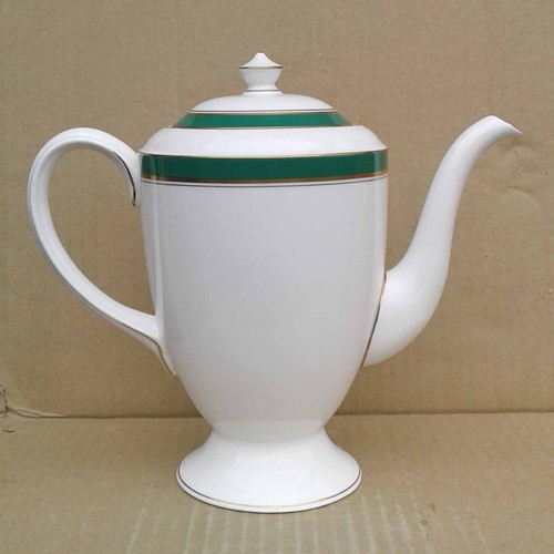 ROYAL WORCESTER - HOWARD (GREEN) - PART COFFEE SET SELECTION. - Picture 6 of 31