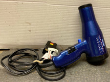 CONAIR Euro 1600 Blow Dryer Blue pre owned free shipping
