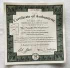 1995 Joe Namath “The Guarantee” NFL New York Jets Bradford Exchange W/COA 8" — photo 2