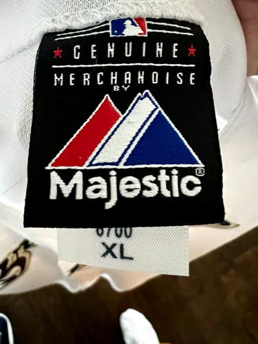 Milwaukee  Brewers Majestic Embroidered memorabilia Jersey mens XL - Picture 9 of 10