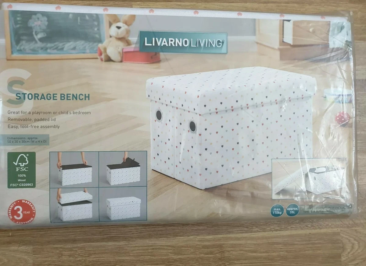 Livarno living storage bench deals