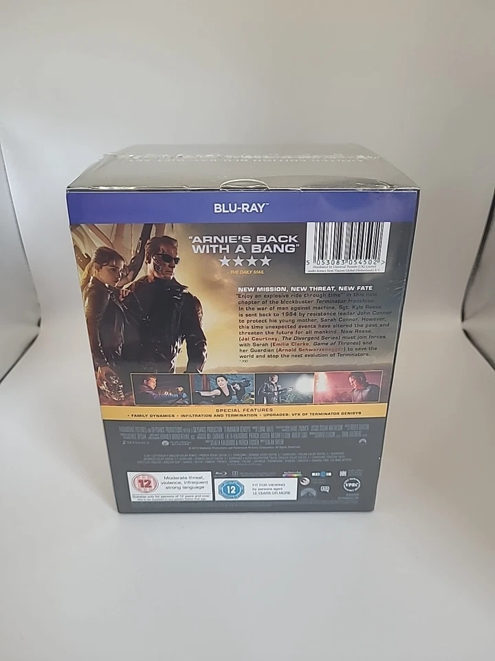 Terminator Genisys Blu Ray Limited Edition Gift Set - New And Sealed - Image 3 of 4