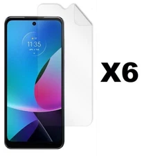 6-Pack Film Screen Protector (PET) For Motorola Moto G Play (2023) 4G LTE