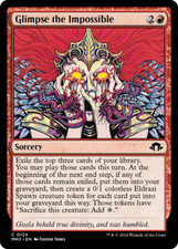 Glimpse the Impossible [Modern Horizons 3] Magic MTG