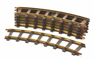 Faller E-Train/Spur 0 - 6 x gebogenes Gleis  30°- R1 / Nr. 3816