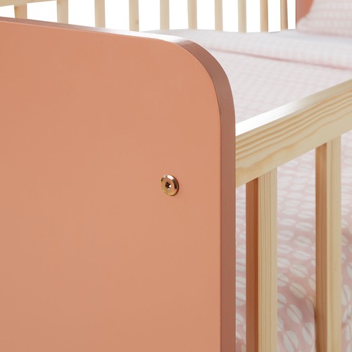Kinderbett 90x200 cm mit Matratze Rausfallschutz Holzbett Bett Holz Homestyle4u - Bild 8 von 12