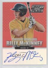 2013 Prizm Perennial Draft Picks Prospect Signatures Red Billy McKinney Auto 1f1