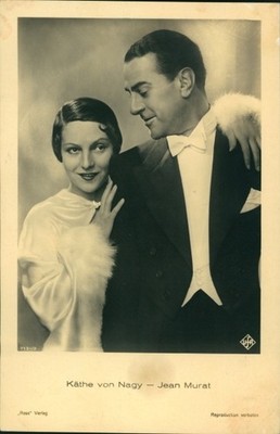 Ak Schauspieler Käthe von Nagy und Jean Murat, Portrait, Ross... - 3922794