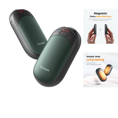 Ocoopa Handwärmer UT3 Lite 2er Set Magnetisch 5000mAh