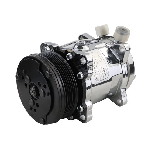 ACTECmax Universal A/C Compressor with 6PK Clutch Serpentine Belt SD 508