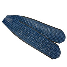 DiveR Innegra Blue Carbon Fin Blades - Carbon Fiber - Medium - Medium