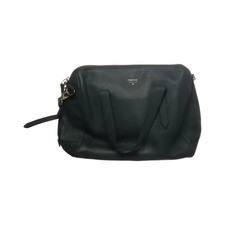 Fossil, Umhängetasche, Sydney Satchel, Damen, Leder, Grün, 34, 10, 24 cm #fZl