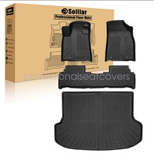 Tpe Floor Mats Liners Trunk Cargo Liner Set For 2013-2015 Lexus Rx350 Rx450h