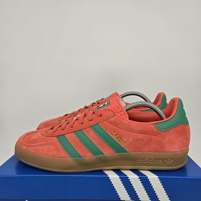 Adidas Gazelle Indoor 'Preloved Scarlet Court Green' Men's Shoes JH5407 New
