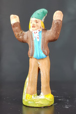 Santon en Argile  "RAVI " dans le goût Truffier Douzon crèche de Noël provençale