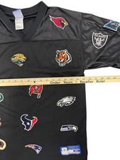 Parche bordado Reebok NFL Jersey Niños XL Todos los 32 equipos.