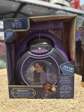 Disney Wish Karaoke Machine. Blue Tooth With Light Show And Sing A Long