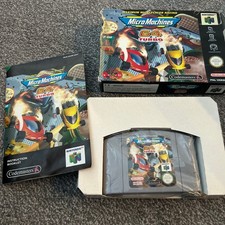 ebay® Auktion 287280097933 | Micro Machines 64 Turbo Nintendo 64 N64 - PAL - Boxed Komplett mit Handbuch Thumbnail of ebay® auction 287280097933 | Micro Machines 64 Turbo Nintendo 64 N64 - PAL - Boxed Komplett mit Handbuch