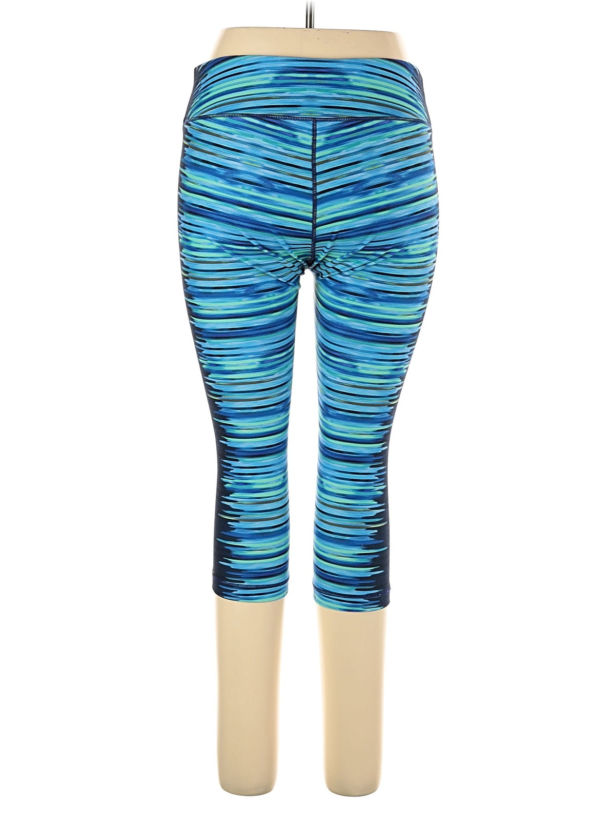 Reebok Women Blue Active Pants XL thumbnail 2