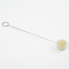 100x Zum Selbermachen Kit Zuhause Lederhandwerk Wolle Leder färben Dauber Finish Applikator Werkzeug